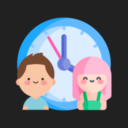 Логотип приложения "Детские часы"